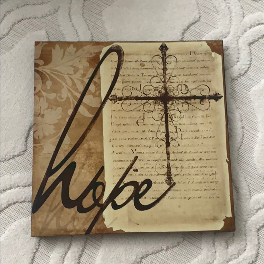 Faith Hope and Love Canvas Set - Picture 3 of 5